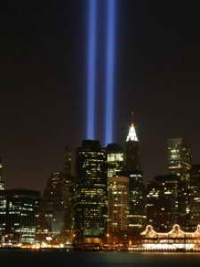 World Trade Center lights